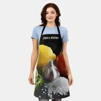 Fresh Organic Healthy Food Ingredients Apron