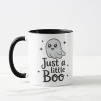 Just Little Boo Funny Design Mug