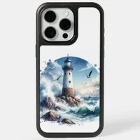 Lighthouse Coastal Beach iPhone 15 Pro Max Case