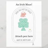 An Irish maze! Flyer