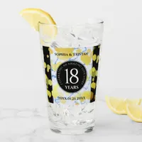 Elegant 18th Porcelain Wedding Anniversary Glass