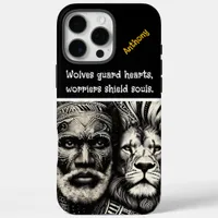 Blend of African culture and wildlife iPhone 16 Pro Max Case