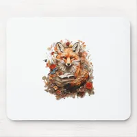 Cottagecore Aesthetic  With Book Cute Goblincore Mouse Pad