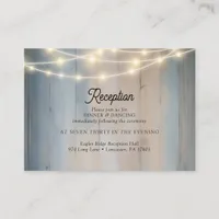 ... Reception  Enclosure Card