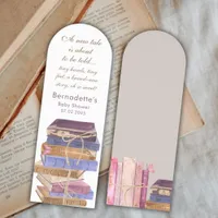Storybook Tale Baby Shower New Chapter Bookmark