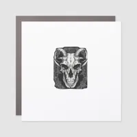 Whimsigoth Skull Gothic  Aesthetic Design Classic Car Magnet