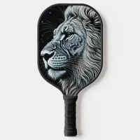 Celestial Lion Night Sky Ai Art Pickleball Paddle