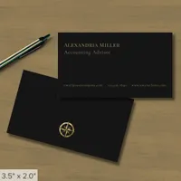 Modern Minimalist Professional Business Card