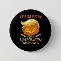 Trumpkin Make Halloween Great Again – Retro Pumpki Button