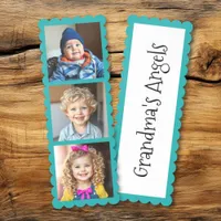Grandma's Angels | Personalized Photo Template Bookmarks