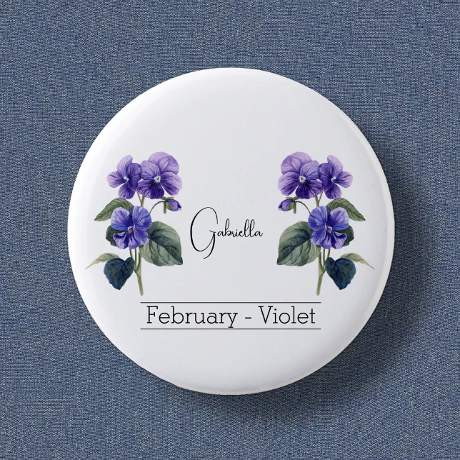 Birth Month Flower February Violet