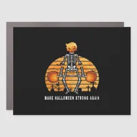 Trumpkin Make Halloween  Again Gym Fitness Funny Car Magnet