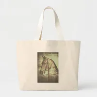Saddlebred Horse Large Tote Bag