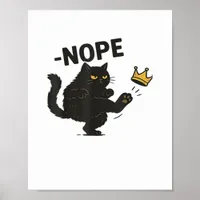 Cat No Kings In America  Poster