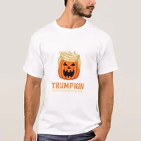 Halloween Trumpkin Funny – Spooky Parody Slogan T-Shirt
