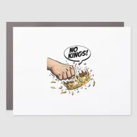 No Kings In America Creative Design Car Magnet
