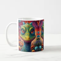 Welcome to the Magical World of Dino Delights Coffee Mug