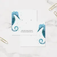 Earing Display | Cute Blue Sea Horse