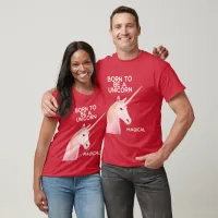 Born to Be a Unicorn Statue Head & Magical Unisex T-Shirt