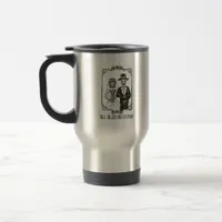 Till Death Do Us Part Skeleton Wedding Couple – Travel Mug