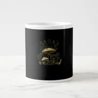 Cottagecore Mushrooms Fungi Goblincore Aesthetic Giant Coffee Mug