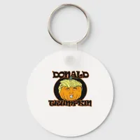 Donald  Halloween Costume Trumpkin Keychain