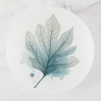 Coastal Leaf Trinket Tray