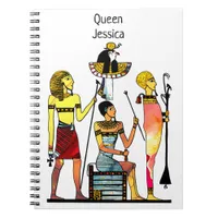 Ancient Egypt Pharaohs Lavish Ormamentation Notebook