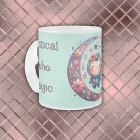 Mystical Boho Magic Maroon | Frosted Glass Coffee Mug