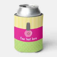 Girl Spa Birthday Party Guest Favor Can Cooler