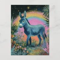 Beautiful Donkey Postcard