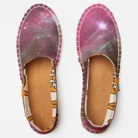 Galaxy of Stars in Tarantula Nebula Pink Hue, ZGOS Espadrilles