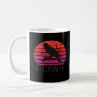 F-Caw-F Funny Crow Classic Minimal Clean Coffee Mug