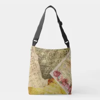 Vintage Sheet Music Musical Notes Tote Bag