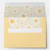 Retro Daisy Birthday Party Envelope | Groovy Flora