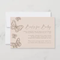 Minimalist Boho Books for Baby Card 