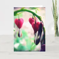 Bleeding Hearts Mother's Day Card