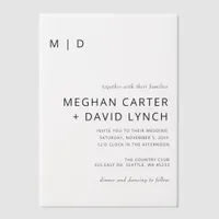 Elegant Wedding Vellum Invitations