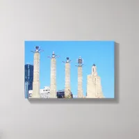 Kansas City Space Aliens Canvas Print