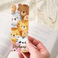 Cute Kawaii Baby Animal Cookies Personalized Bookmarks