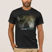 Akun Island Columnar Basalt Cave Men's T-Shirt
