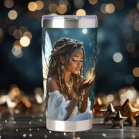 Fairy and Gold Dust Insulated Tumbler