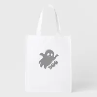 Little Boo Aesthetic Simple Grocery Bag