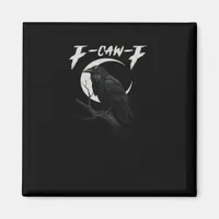 Funny Crow Retro Classic Style Magnet