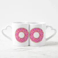 Frosted Donut Dunk Coffee Mug Set