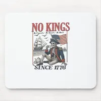 Retro No Kings Since 1776 Rejecting Kings Classic  Mouse Pad