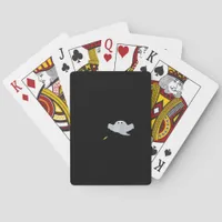 Eat Drink And Be Scary Halloween Trendy Casual Poker Cards