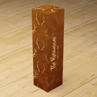 Gold Foil Thanksgiving Wine Box