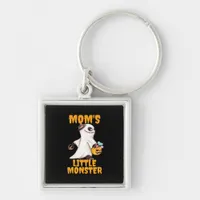 Mom’s Little Boo Monster Funny Graphic Keychain