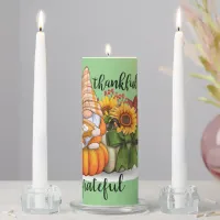 Thankful and grateful unity candle set